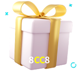 Receba seus bônus de boas-vindas no 8CC8